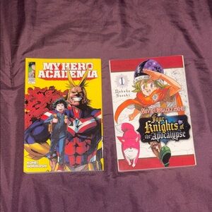 Four knights of the Apocalypse and My Hero Academia book #1